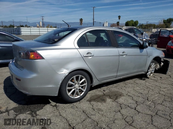 2016 Mitsubishi Lancer SE with VIN JA32V2FW1GU009695, listed as a Copart auction lot 47653375 with 191,030 mi miles and Salvage Title. Bid and sale history available at carsss.com. Image 3.