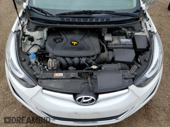 2015 Hyundai Elantra SE z VIN 5NPDH4AE2FH593741, wystawiony jako Copart lot #55476435 z przebiegiem 51 646 mil mil oraz Szkoda całkowita • Salvage title. Historia ofert i sprzedaży dostępna na DreamBid. Obrazek 11.