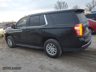 2021 Chevrolet Tahoe LS with VIN 1GNSKMKD3MR163423, listed as a Copart auction lot 84880594 with 119,407 mi miles and Salvage Title. Bid and sale history available at carsss.com. Image 2.