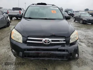 2007 Toyota RAV4 Limited with VIN JTMZK31V076005574, listed as a Copart auction lot 87490524 with 0 mi miles and Salvage Title. Bid and sale history available at carsss.com. Image 5.