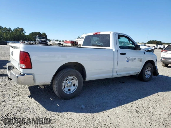 2023 Ram 1500 Tradesman z VIN 3C6JR6DGXPG550467, wystawiony jako Copart lot #76665604 z przebiegiem 25 757 mil mil oraz Szkoda całkowita • Salvage title. Historia ofert i sprzedaży dostępna na DreamBid. Obrazek 3.