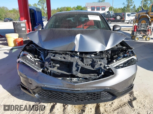 2024 Acura Integra w/A-Spec Technology Package with VIN 19UDE4H6XRA025550, listed as a IAAI auction lot 41436077 with 17,729 mi miles. Bid and sale history available at carsss.com. Image 6.
