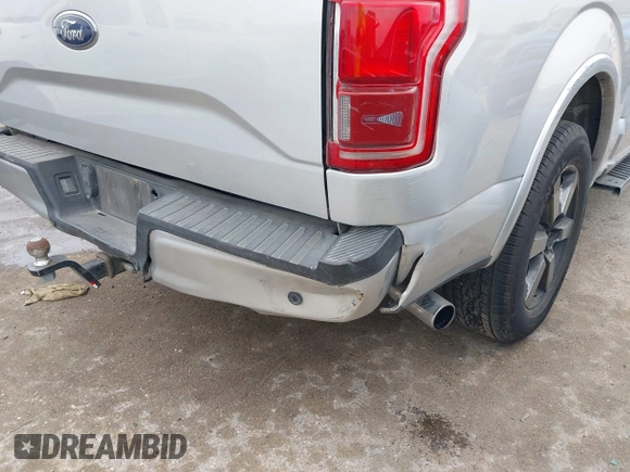 2017 Ford F-150 XL with VIN 1FTEW1CG1HKE11961, listed as a IAAI auction lot 41799866 with 264,226 mi miles. Bid and sale history available at carsss.com. Image 6.
