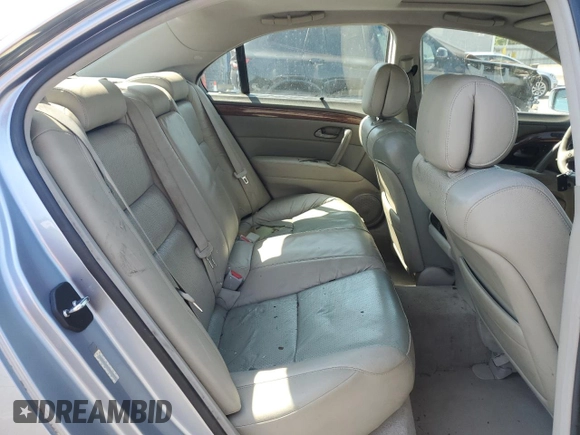 2005 Acura RL z VIN JH4KB16535C016659, wystawiony jako Copart lot #59172225 z przebiegiem 190 892 mil mil oraz Szkoda całkowita • Salvage title. Historia ofert i sprzedaży dostępna na DreamBid. Obrazek 10.