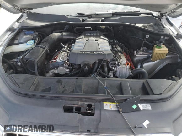 2014 Audi Q7 3.0T S line Prestige with VIN WA1DGAFEXED003312, listed as a Copart auction lot 46977585 with 173,365 mi miles and Salvage Title. Bid and sale history available at carsss.com. Image 13.