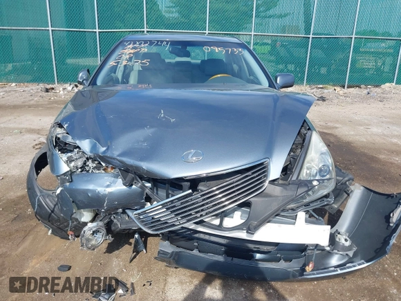 2005 Lexus ES 350 z VIN JTHBA30G855085733, wystawiony jako IAAI lot #42202744 z przebiegiem 74 761 mil mil oraz . Historia ofert i sprzedaży dostępna na DreamBid. Obrazek 12.