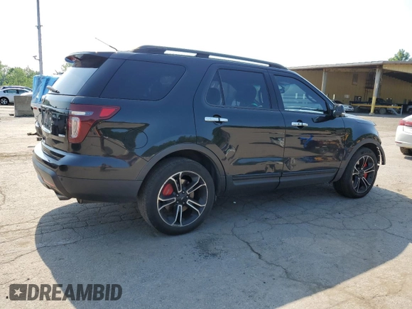 2014 Ford Explorer Sport z VIN 1FM5K8GT2EGB14090, wystawiony jako Copart lot #61734595 z przebiegiem 161 227 mil mil oraz Szkoda całkowita • Salvage title. Historia ofert i sprzedaży dostępna na DreamBid. Obrazek 3.