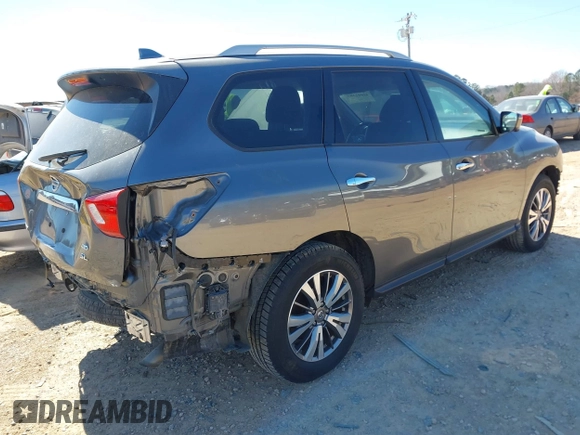 2019 Nissan Pathfinder SV z VIN 5N1DR2MM5KC612594, wystawiony jako IAAI lot #41602287 z przebiegiem 53 240 mil mil oraz . Historia ofert i sprzedaży dostępna na DreamBid. Obrazek 4.