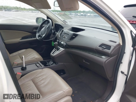 2013 Honda CR-V EX-L with VIN 5J6RM3H75DL014036, listed as a IAAI auction lot 41911731 with 89,936 mi miles and . Bid and sale history available at DreamBid. Image 5.