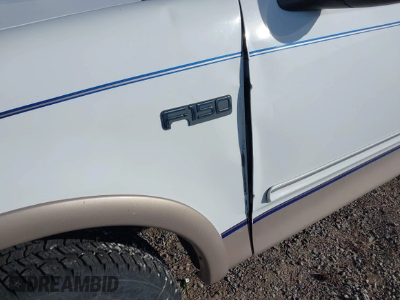 1997 Ford F-150 XL with VIN 1FTDX18W2VNB49600, listed as a IAAI auction lot 40811819 with 252,726 mi miles and . Bid and sale history available at DreamBid. Image 6.
