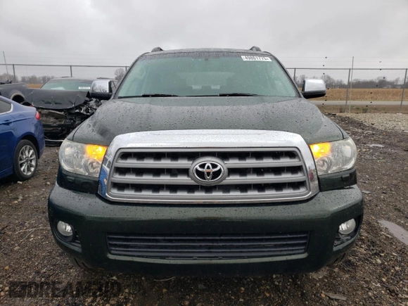 2010 Toyota Sequoia Ltd with VIN 5TDJW5G17AS028083, listed as a Copart auction lot 49801775 with 174,042 mi miles and Salvage Title. Bid and sale history available at carsss.com. Image 5.