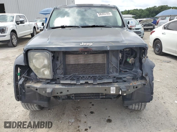 2011 Jeep Liberty Sport Jet with VIN 1J4PP2GK6BW569734, listed as a Copart auction lot 58393705 with 67,489 mi miles and Salvage title. Bid and sale history available at DreamBid. Image 5.