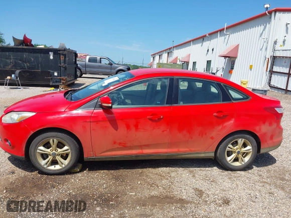 2014 Ford Focus SE with VIN 1FADP3F21EL196436, listed as a IAAI auction lot 42092612 with 159,305 mi miles. Bid and sale history available at carsss.com. Image 6.