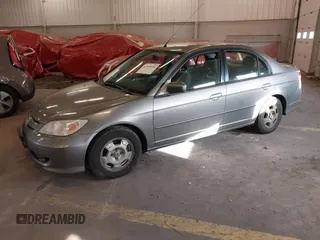 2005 Honda Civic with VIN JHMES96685S023276, listed as a IAAI auction lot 41749104 with 358,387 mi miles and . Bid and sale history available at DreamBid. Image 2.
