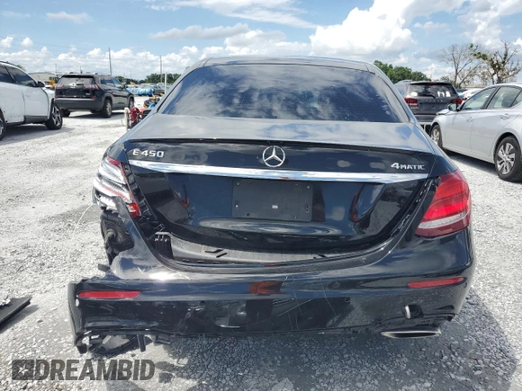 2019 Mercedes-Benz E 450 z VIN WDDZF6JB3KA515912, wystawiony jako Copart lot #56848545 z przebiegiem 78 582 mil mil oraz Nie do naprawy • Non repairable. Historia ofert i sprzedaży dostępna na DreamBid. Obrazek 6.
