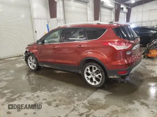 2014 Ford Escape Titanium with VIN 1FMCU9J90EUE36071, listed as a Copart auction lot 51772995 with 81,490 mi miles and Salvage Title. Bid and sale history available at DreamBid. Image 2.