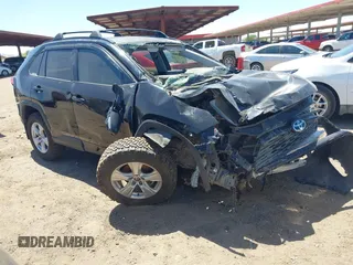 2021 Toyota RAV4 Hybrid XLE with VIN JTMRWRFV4MD127703, listed as a IAAI auction lot 42279825 with Not provided miles and . Bid and sale history available at DreamBid. Image 1.