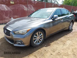 2016 Infiniti Q50 3.0t Premium with VIN JN1EV7AP4GM304093, listed as a IAAI auction lot 42021671 with 61,581 mi miles. Bid and sale history available at carsss.com. Image 17.