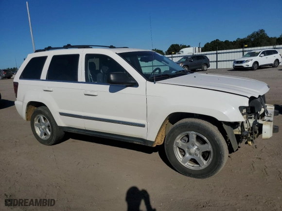2006 Jeep Grand Cherokee Limited with VIN 1J4HS58N26C135993, listed as a Copart auction lot 76348414 with 120,934 mi miles and Salvage Title. Bid and sale history available at carsss.com. Image 4.