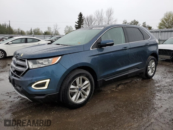 2016 Ford Edge SEL z VIN 2FMPK3J95GBC01470, wystawiony jako Copart lot #56467345 z przebiegiem 121 308 mil mil oraz Szkoda całkowita • Salvage title. Historia ofert i sprzedaży dostępna na DreamBid. Obrazek 1.