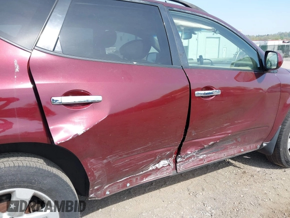 2007 Nissan Murano S with VIN JN8AZ08W77W662737, listed as a IAAI auction lot 42115990 with 98,755 mi miles and . Bid and sale history available at DreamBid. Image 6.
