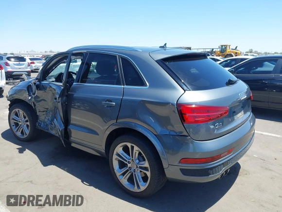 2017 Audi Q3 with VIN WA1FCCFS0HR003509, listed as a IAAI auction lot 42276383 with 44,061 mi miles and . Bid and sale history available at DreamBid. Image 3.