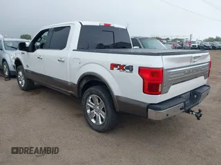 2018 Ford F-150 XL with VIN 1FTFW1E12JFD95796, listed as a IAAI auction lot 41043683 with 59,324 mi miles and . Bid and sale history available at DreamBid. Image 3.