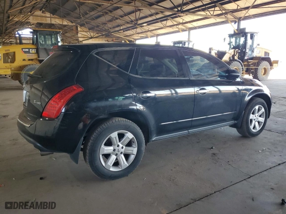 2006 Nissan Murano SL with VIN JN8AZ08W36W516110, listed as a Copart auction lot 47408275 with 122,896 mi miles and Clean Title. Bid and sale history available at carsss.com. Image 3.