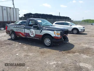 2021 Ford F-150 XL with VIN 1FTMF1CB6MKF05361, listed as a IAAI auction lot 42572745 with 96,147 mi miles and . Bid and sale history available at DreamBid. Image 1.