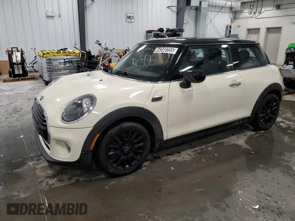 2021 MINI Hardtop Cooper with VIN WMWXR3C07M2N73695, listed as a Copart auction lot 44340355 with 42,942 mi miles and Clean title. Bid and sale history available at DreamBid. Image 1.