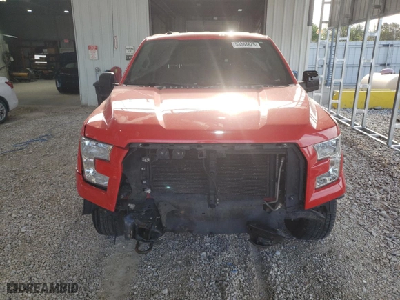 2017 Ford F-150 XL with VIN 1FTEW1EF4HKC37954, listed as a Copart auction lot 53867625 with 123,679 mi miles and Salvage Title. Bid and sale history available at carsss.com. Image 5.