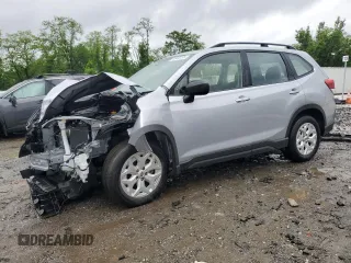 2019 Subaru Forester with VIN JF2SKACC8KH474220, listed as a Copart auction lot 56480785 with 20,482 mi miles and Salvage title. Bid and sale history available at DreamBid. Image 1.