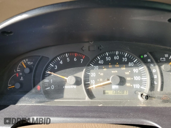 2000 Toyota Tundra SR5 with VIN 5TBBT4415YS050193, listed as a Copart auction lot 53702725 with 136,081 mi miles and Salvage Title. Bid and sale history available at DreamBid. Image 9.