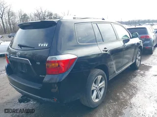 2009 Toyota Highlander Sport with VIN JTEES43A892129046, listed as a IAAI auction lot 41533224 with 178,359 mi miles. Bid and sale history available at carsss.com. Image 4.