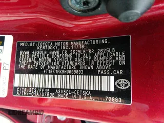2017 Toyota Camry XLE z VIN 4T1BF1FK9HU699893, wystawiony jako IAAI lot #33158588 z przebiegiem 139 476 mil mil oraz . Historia ofert i sprzedaży dostępna na DreamBid. Obrazek 9.