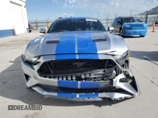 2020 Ford Mustang GT with VIN 1FA6P8CF5L5186488, listed as a Copart auction lot 59711705 with 37,602 mi miles and Salvage title. Bid and sale history available at DreamBid. Image 5.