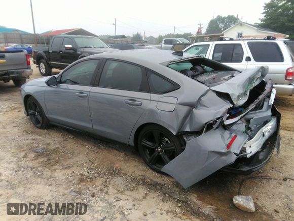 2025 Honda Accord Sport-L with VIN 1HGCY2F7XSA022835, listed as a IAAI auction lot 42414185 with 7,473 mi miles and . Bid and sale history available at DreamBid. Image 3.