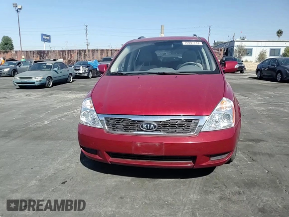 2011 Kia Sedona LX with VIN KNDMG4C75B6410550, listed as a Copart auction lot 76997744 with 74,659 mi miles and Salvage Title. Bid and sale history available at carsss.com. Image 12.