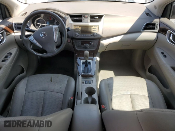 2013 Nissan Sentra SL with VIN 3N1AB7APXDL638058, listed as a Copart auction lot 50915975 with 112,715 mi miles and Salvage Title. Bid and sale history available at DreamBid. Image 8.