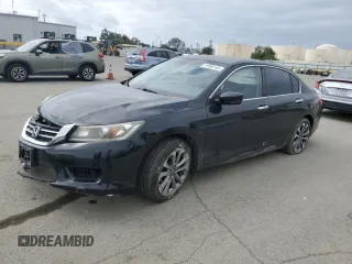 2014 Honda Accord Sedan Sport with VIN 1HGCR2F56EA145757, listed as a Copart auction lot 51006145 with 159,799 mi miles and Salvage Title. Bid and sale history available at carsss.com. Image 1.