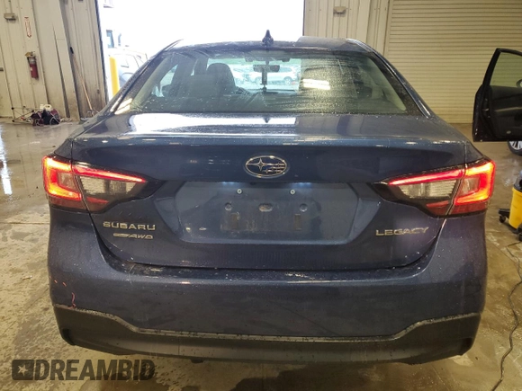 2021 Subaru Legacy Limited with VIN 4S3BWAN63M3007782, listed as a Copart auction lot 58045205 with 29,543 mi miles and Salvage title. Bid and sale history available at DreamBid. Image 6.