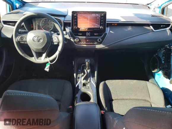 2021 Toyota Corolla Hatchback SE with VIN JTND4MBE5M3135173, listed as a Copart auction lot 60318104 with 55,308 mi miles and Salvage Title. Bid and sale history available at carsss.com. Image 8.