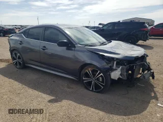 2020 Nissan Sentra SR with VIN 3N1AB8DVXLY281451, listed as a Copart auction lot 54754345 with 58,025 mi miles and Clean Title. Bid and sale history available at DreamBid. Image 4.