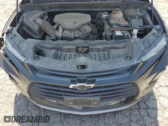 2019 Chevrolet Blazer with VIN 3GNKBHRS6KS658690, listed as a Copart auction lot 60272635 with 128,450 mi miles and Salvage title. Bid and sale history available at DreamBid. Image 12.