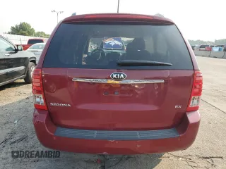 2014 Kia Sedona EX with VIN KNDMH4C74E6579346, listed as a Copart auction lot 64007164 with 0 mi miles and Salvage Title. Bid and sale history available at carsss.com. Image 6.