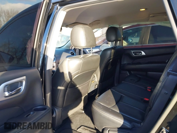 2017 Nissan Pathfinder SV z VIN 5N1DR2MN5HC629476, wystawiony jako IAAI lot #41325826 z przebiegiem 87 573 mil mil oraz . Historia ofert i sprzedaży dostępna na DreamBid. Obrazek 8.