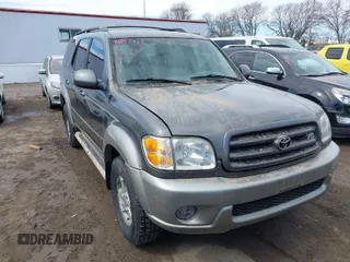 2003 Toyota Sequoia SR5 with VIN 5TDBT44A63S194948, listed as a IAAI auction lot 41865958 with 241,207 mi miles and . Bid and sale history available at DreamBid. Image 1.