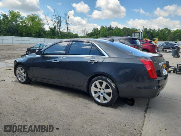 2016 Cadillac CTS Luxury Collection AWD with VIN 1G6AX5SS2G0197973, listed as a Copart auction lot 61595195 with 76,723 mi miles and Clean title. Bid and sale history available at DreamBid. Image 2.