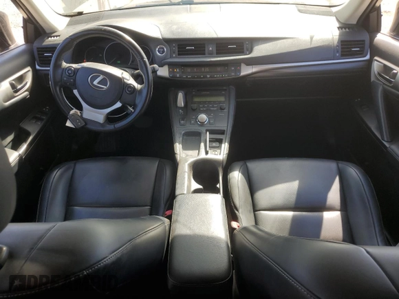 2015 Lexus CT 200h with VIN JTHKD5BH5F2237706, listed as a Copart auction lot 62912985 with 187,828 mi miles and Salvage title. Bid and sale history available at DreamBid. Image 8.