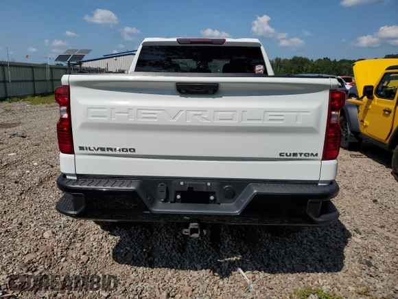 2022 Chevrolet Silverado 1500 Custom Trail Boss with VIN 3GCPDCEK5NG524097, listed as a Copart auction lot 68689454 with 71,110 mi miles and Salvage Title. Bid and sale history available at carsss.com. Image 6.